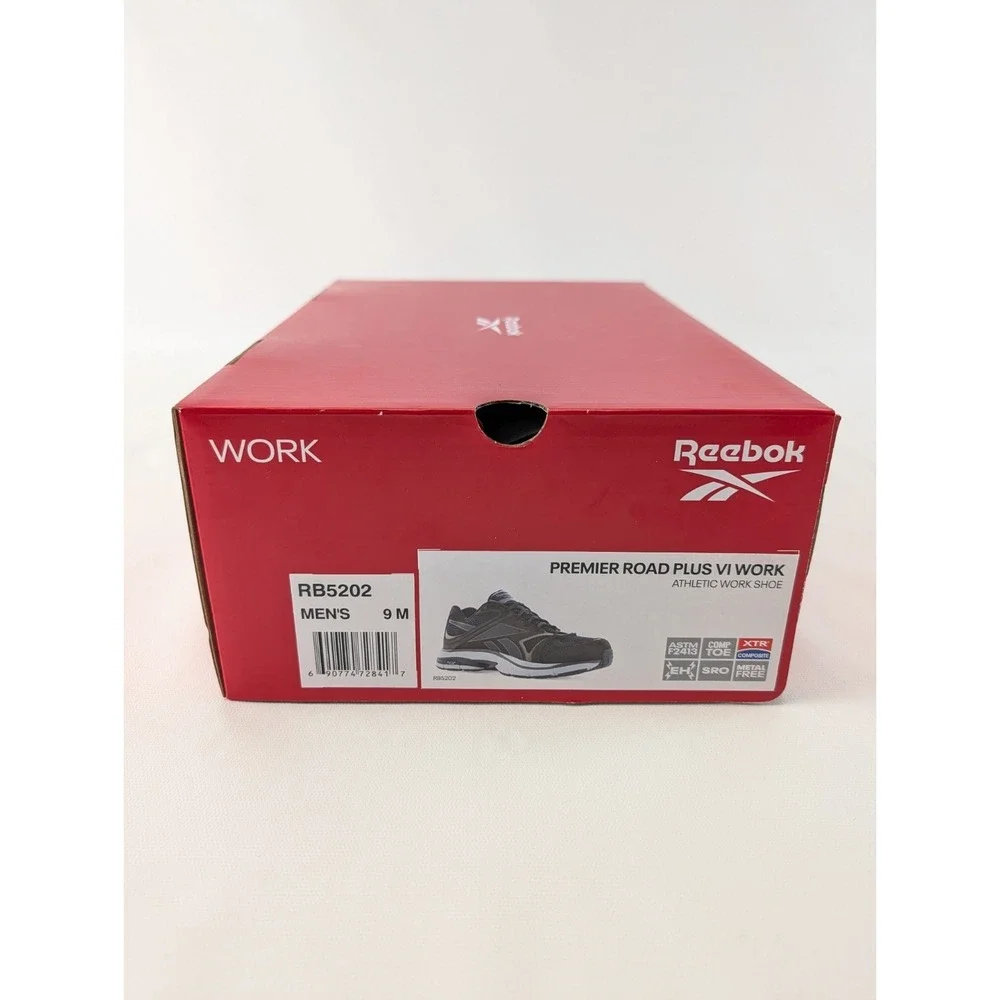 Reebok Work Premier Road Plus IV Composite Toe Work Sz‎ 9 M Sneaker New